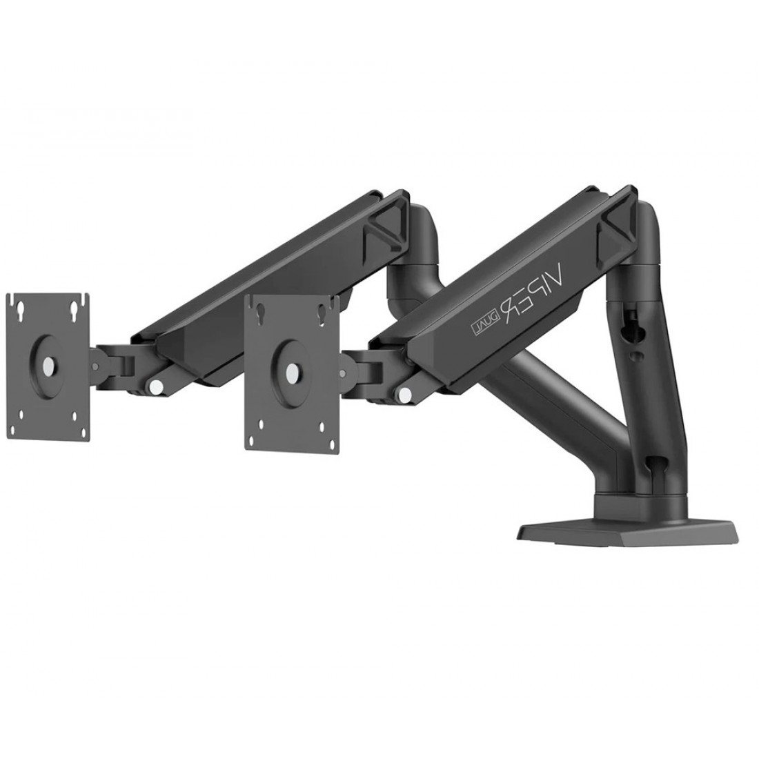 Sades Viper Dual Monitor Arm - Black Sades Viper Dual Monitor Arm - Black